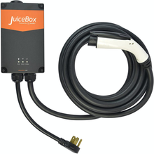 Load image into Gallery viewer, JuiceBox Pro 40 Smart Electric Vehicle (EV) Charging Station with WiFi - 40 amp Level 2 EVSE, 24-foot cable, NEMA 14-50 plug, UL and Energy Star Certified, Indoor / Outdoor Use